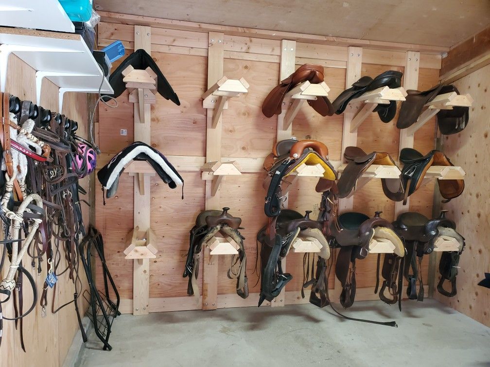 Saddle Racks for Tack Rooms