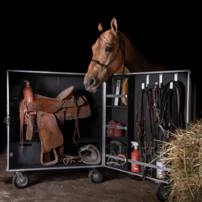 horse show tack trunk