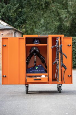 horse show tack trunk